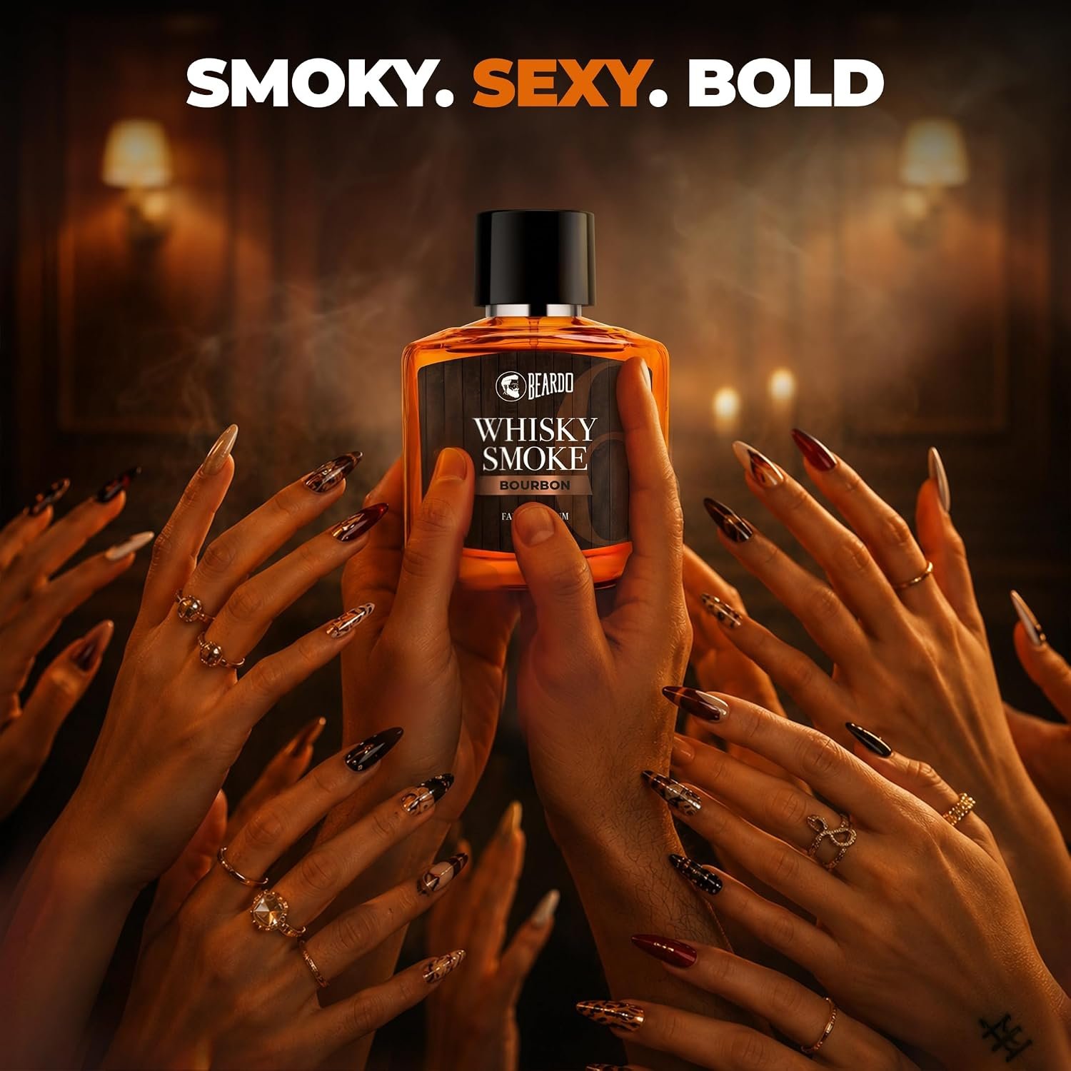 Beardo Whisky Smoke Bourbon Perfume For Men