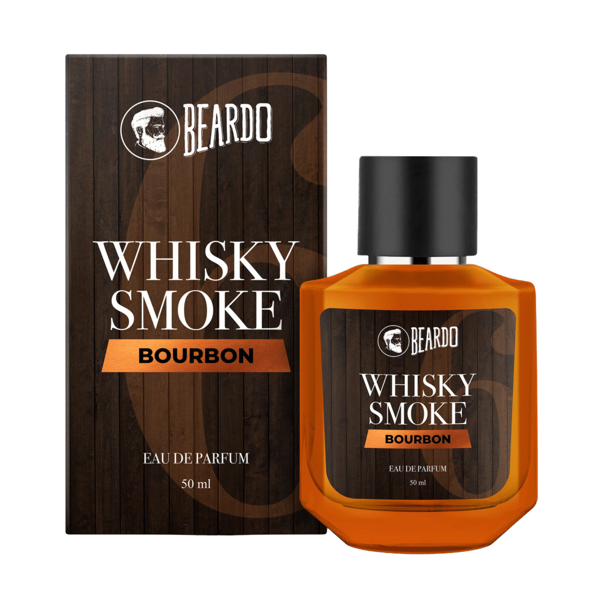 Beardo Whisky Smoke Bourbon Perfume For Men - 50ml