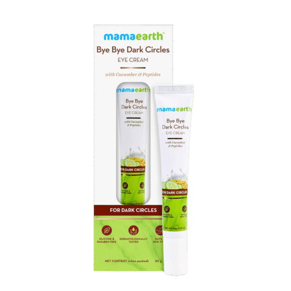 Mamaearth Bye Bye Dark Circles Eye Cream - 20gm