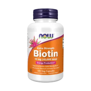 Now Extra Strength Biotin 10000mcg - 120 Capsules