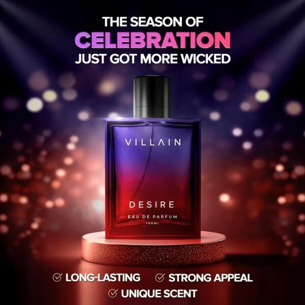 Villain Desire Perfume for Men | Long Lasting Premium Perfume