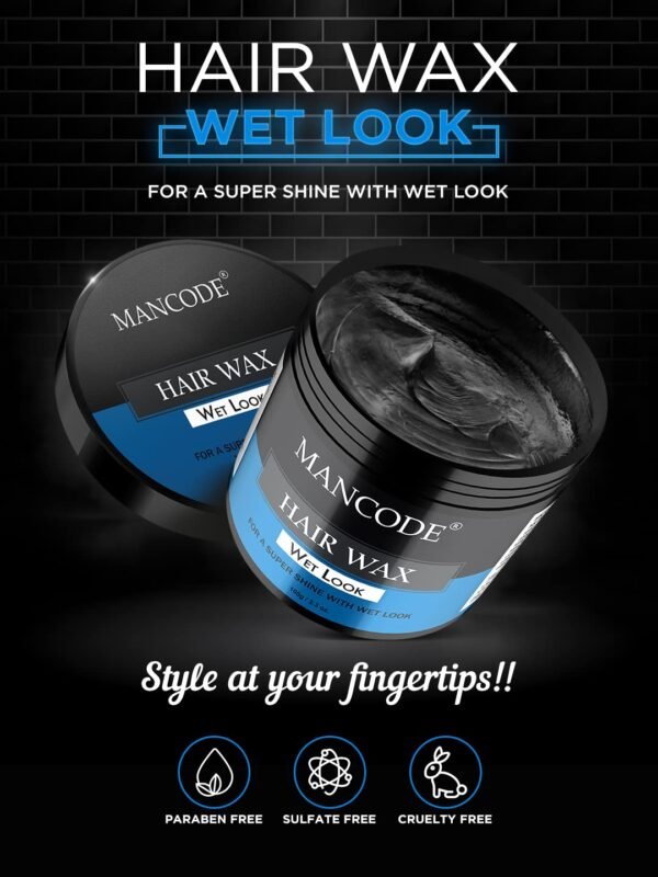 Mancode Wet Look Hair Wax 100 gm