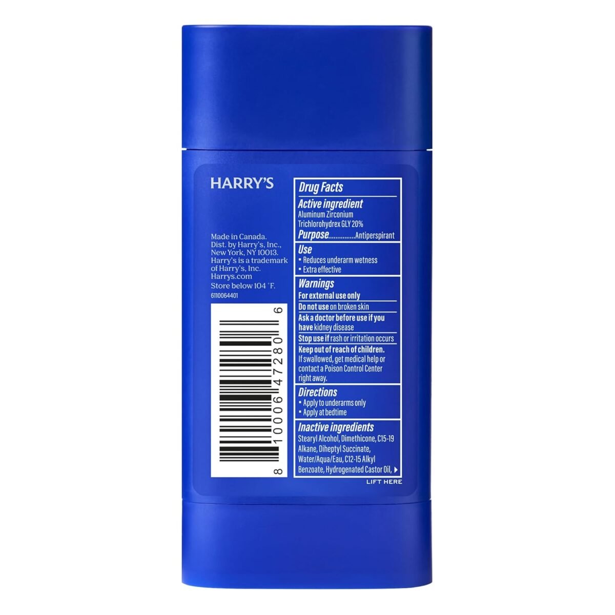 Harry's Extra-Strength Antiperspirant Deodorant