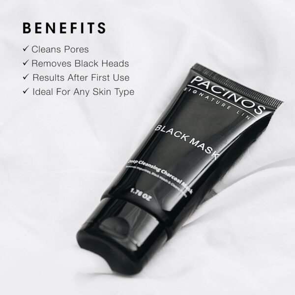 Pacinos Black Mask For Blackhead Remove - 52ml - Image 3