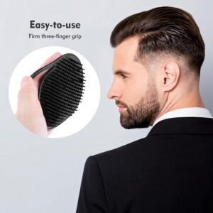 Portable Palm Comb For Men | Pocket Brush