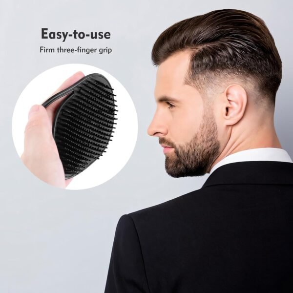 Portable Palm Comb For Men | Pocket Brush