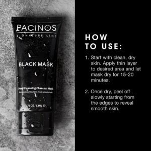 Pacinos Black Mask For Blackhead Remove - 52ml