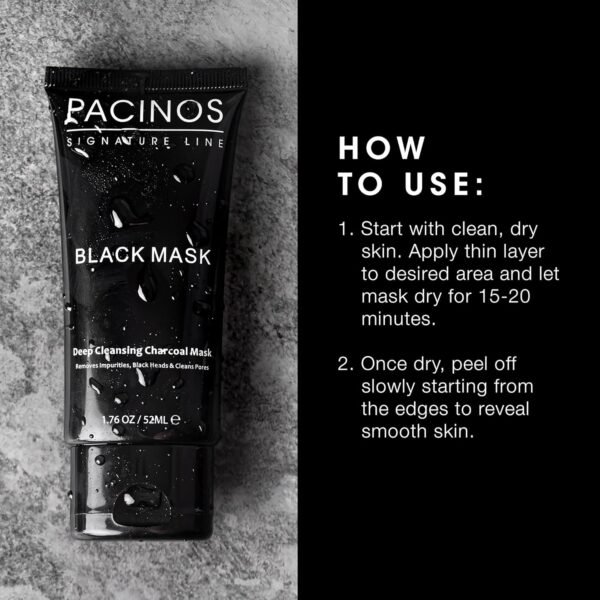 Pacinos Black Mask For Blackhead Remove - 52ml
