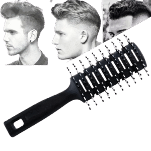 Ribbed Comb for Men | Wide Teeth Brush
