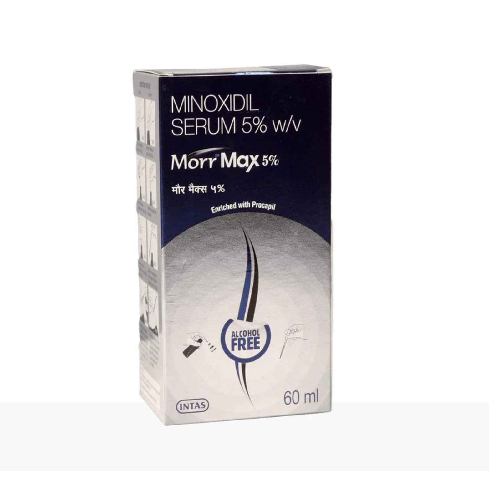 Morr Max 5% Minoxidil Serum – 60ml | Alcohol Free