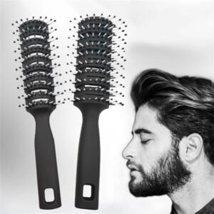 Ribbed Hair Comb For Men
