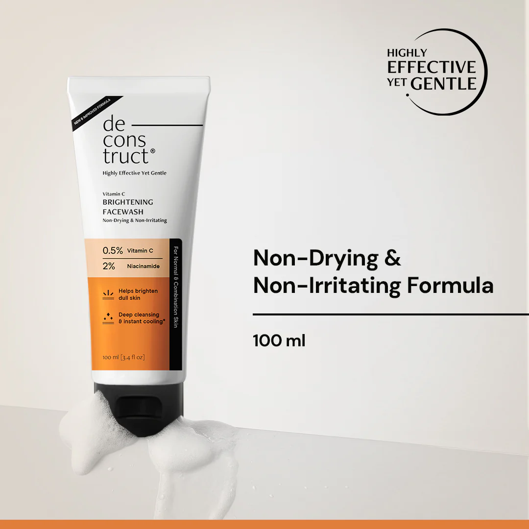 Deconstruct Vitamin C Brightening Facewash – 100ml