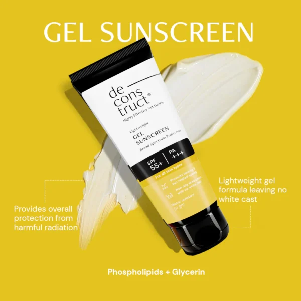 Deconstruct Gel Sunscreen + Vitamin C Serum | Best Seller Combo