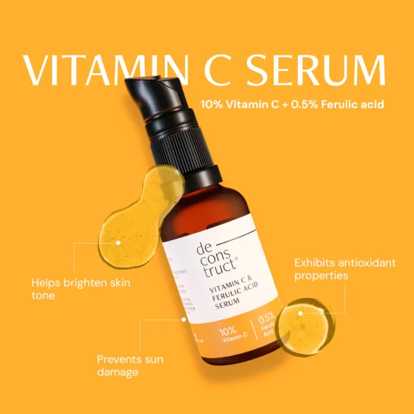 Deconstruct Gel Sunscreen + Vitamin C Serum | Best Seller Combo