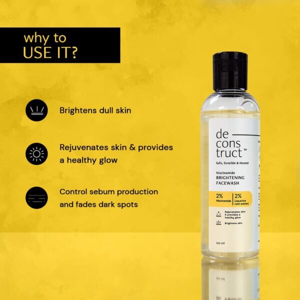 Deconstruct Niacinamide Brightening Facewash