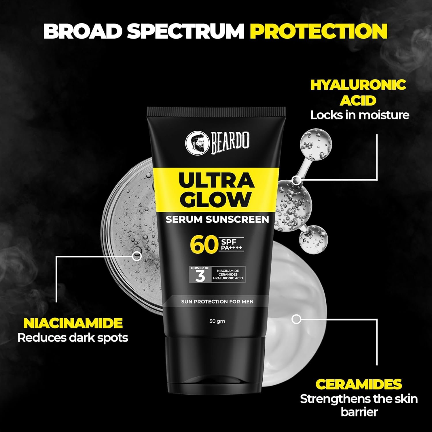 Beardo Ultra Glow Serum Sunscreen