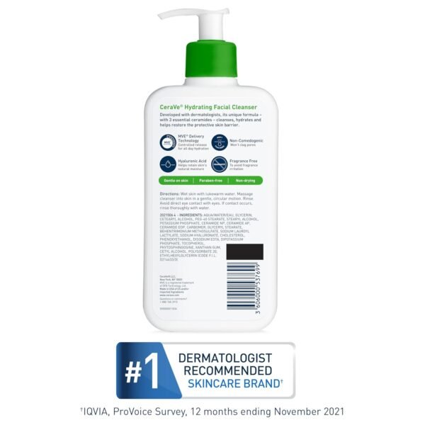CeraVe Hydrating Cleanser - 236ml | Normal to Dry Skin
