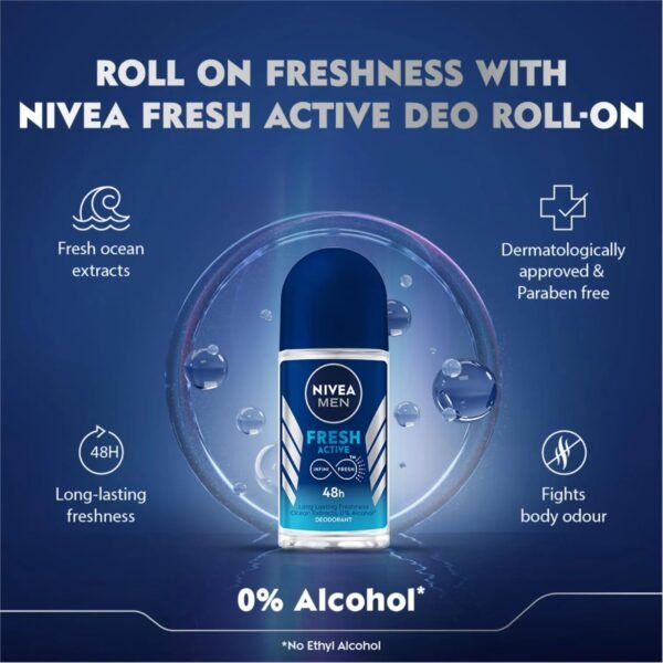 Nivea Men Fresh Active Anti-Perspirant Roll-On