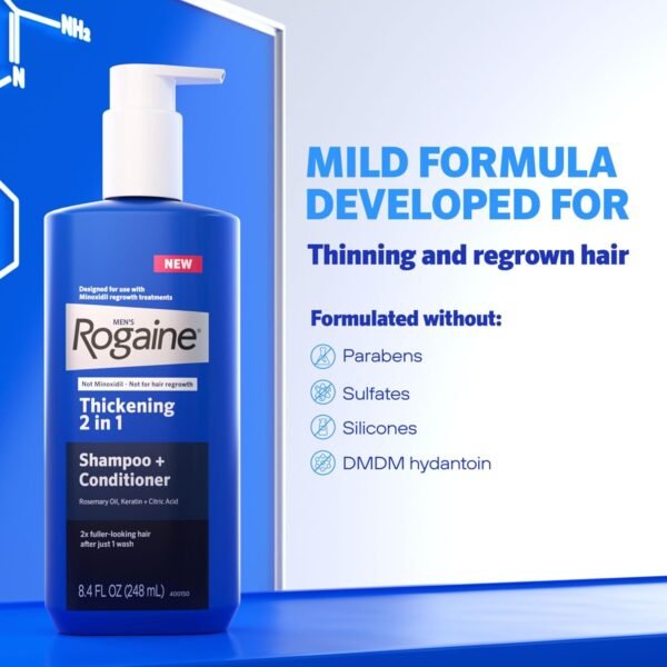 Rogaine Men's Thickening 2 in 1 Shampoo + Conditioner Bangladesh