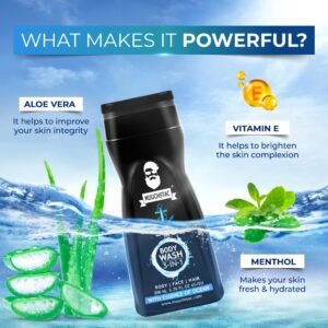 Muuchstac Ocean 3-in-1 Body Wash For Men - 118ml