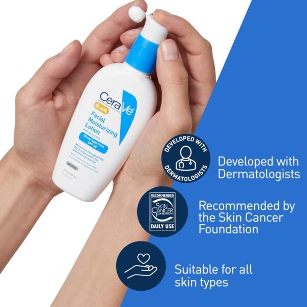 CeraVe AM Facial Moisturizing Lotion - 60ml | SPF 30