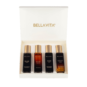 BellaVita Luxury Perfume Gift Set (4 x 20ml) | KLUB, OUD, CEO & GOAT