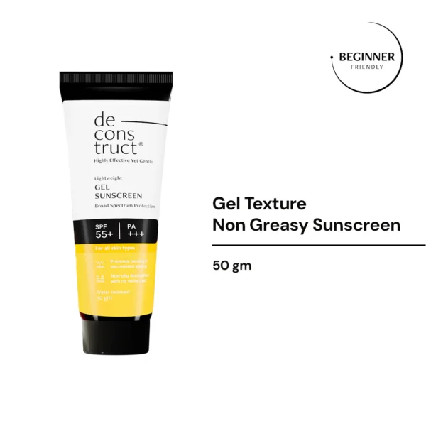 Deconstruct Gel Sunscreen + Vitamin C Serum | Best Seller Combo