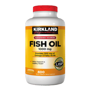 Kirkland Signature Fish Oil 1000mg - 400 Softgels