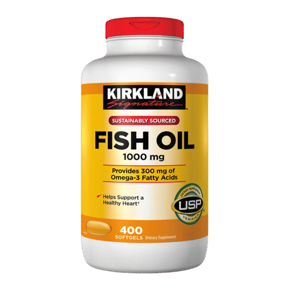 Kirkland Signature Fish Oil 1000mg - 400 Softgels