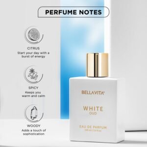 BellaVita Luxury White OUD Unisex Perfume | EDP
