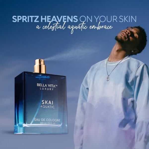 BellaVita Luxury SKAI Aquatic Perfume | Unisex Bang;adesh