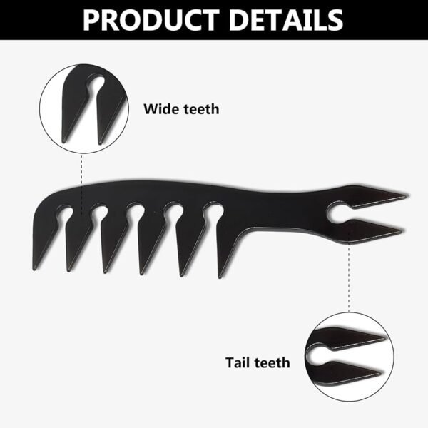 Hairdressing Oil Hair Comb - Image 3