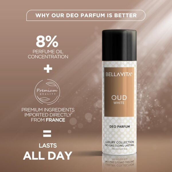 BellaVita Luxury Oud White Deo Parfum Price in Bd