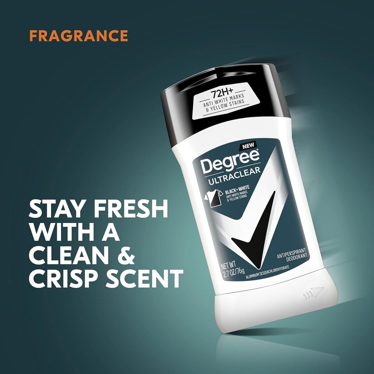 Degree Men UltraClear Antiperspirant Deodorant - 76gm | Black + White Bangladesh