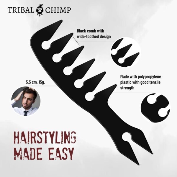 Hairdressing Oil Hair Comb - Image 4