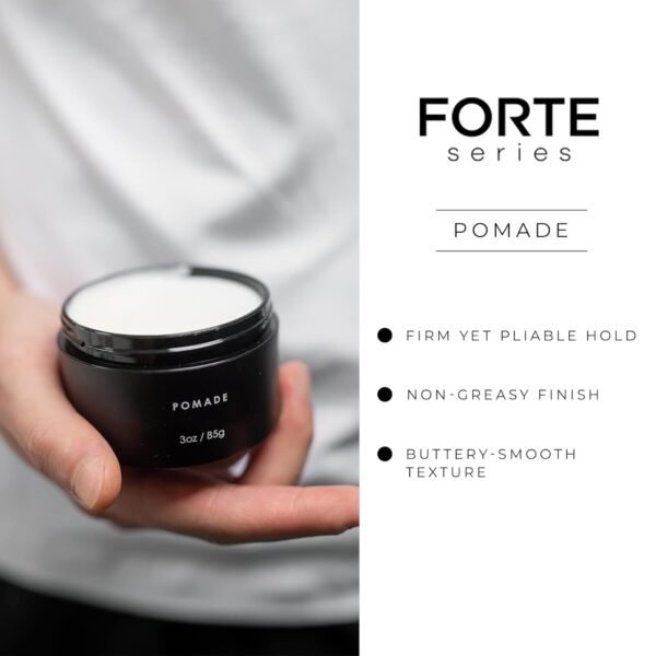 Forte Series Pomade - 85gm | Medium Hold & Natural Finish