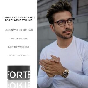 Forte Series Pomade - 85gm | Medium Hold & Natural Finish
