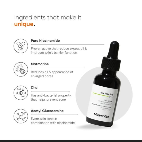 Minimalist Niacinamide 10% Face Serum - 30ml