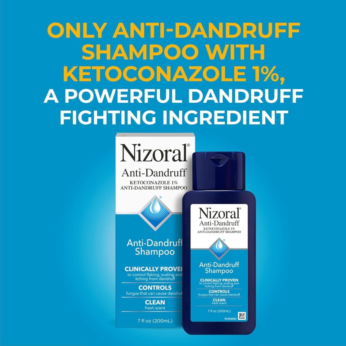 Nizoral Anti-Dandruff Shampoo with 1% Ketoconazole - 200ml