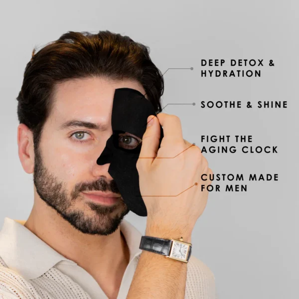Forte Series Bamboo Charcoal Face Mask - Pack of 4