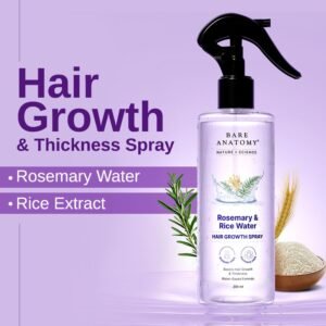 Bare Anatomy Rosemary Rice Water Hair Spray - 200ml