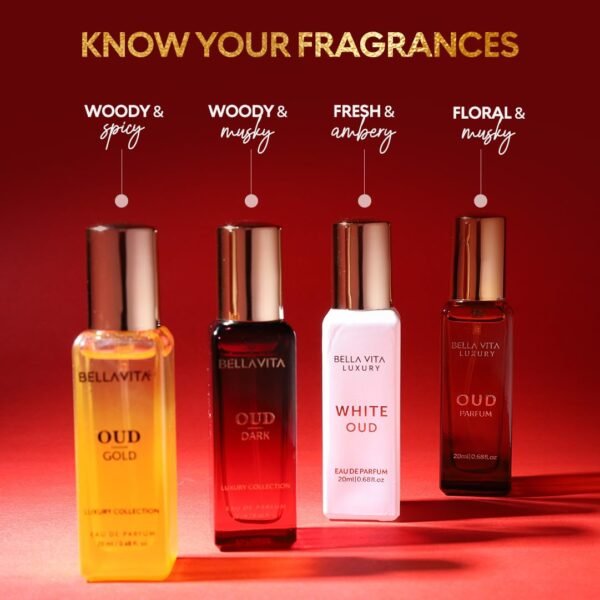 BellaVita Luxury OUD Gift Set - 4x20ml