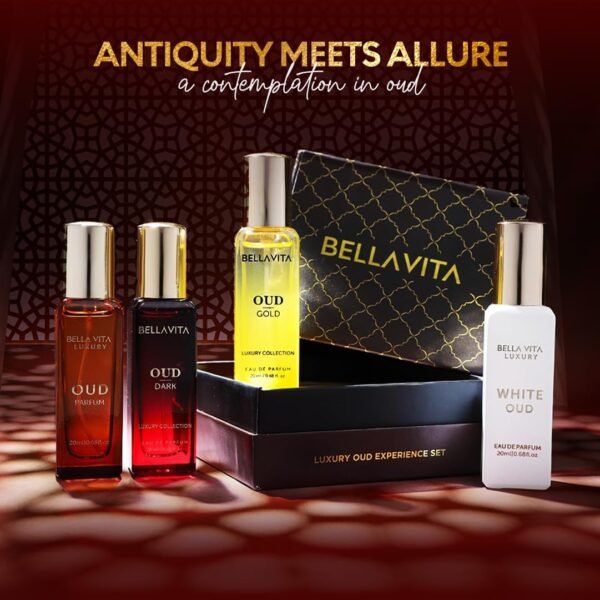 BellaVita Luxury OUD Gift Set - 4x20ml
