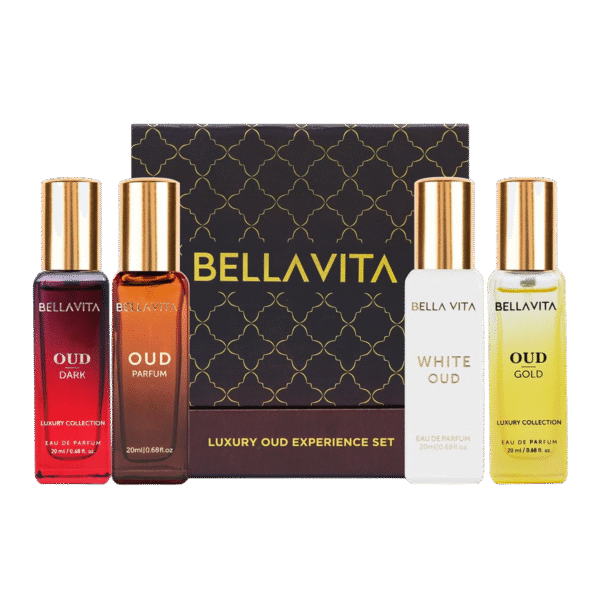 BellaVita Luxury OUD Gift Set - Includes Gold, Dark & White OUD