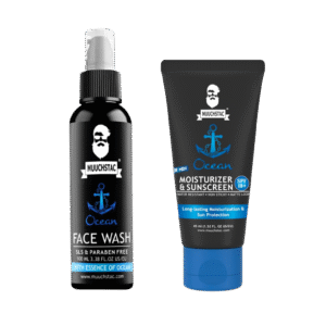 Muuchstac Ocean Facewash + Muuchstac Ocean Moisturizer Sunscreen