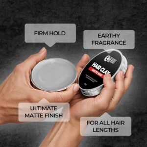 Beardo Hair Clay Matte Wax - 100gm Bd