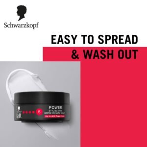 Schwarzkopf TAFT Power Hair Wax - 75ml