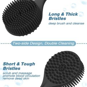 Silicone Back Scrubber For Shower