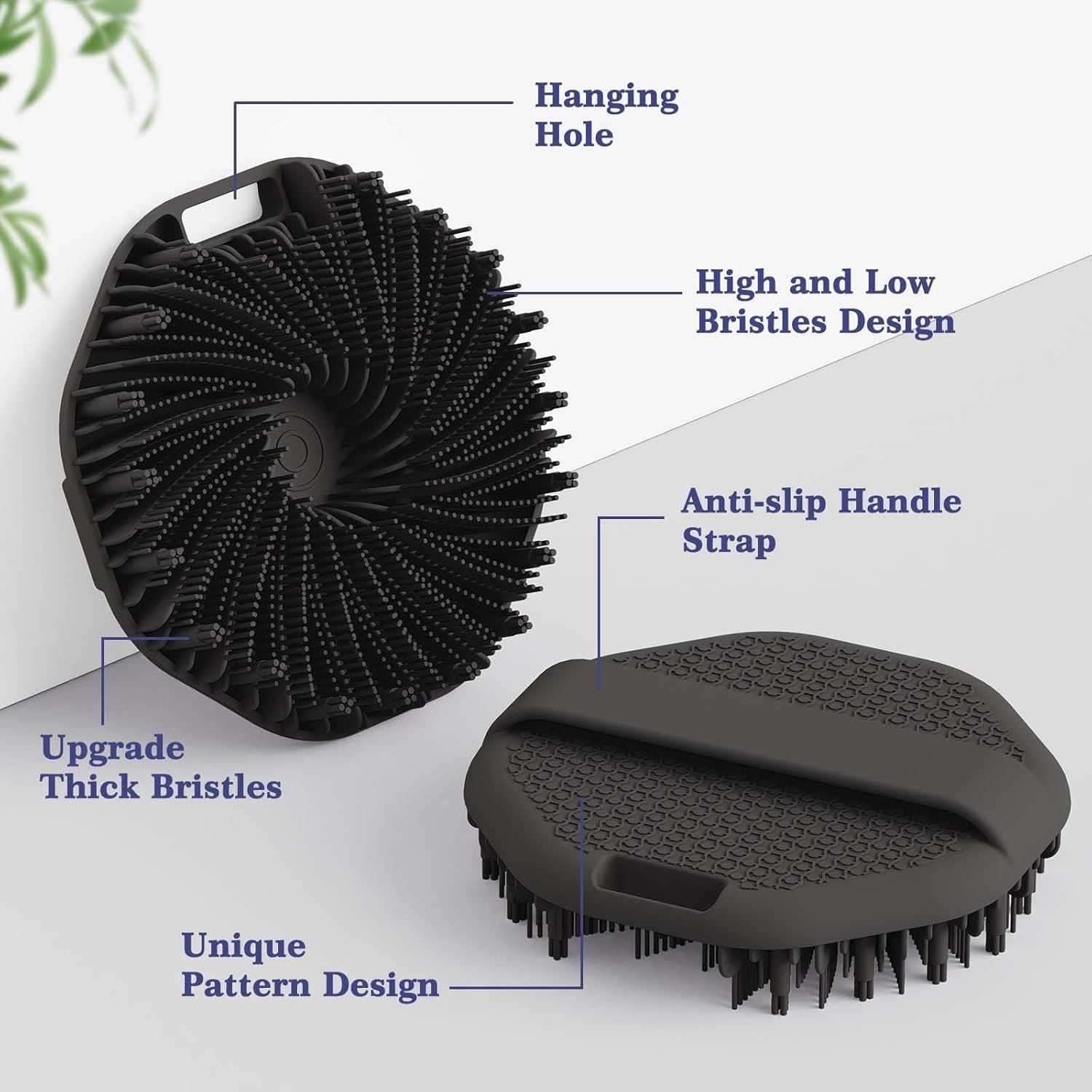 Silicone Body Scrubber For Men