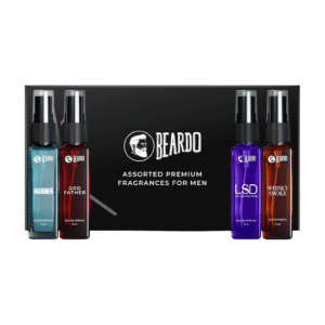 Beardo Assorted Premium Gift Set – 4 x 8ml | EDP